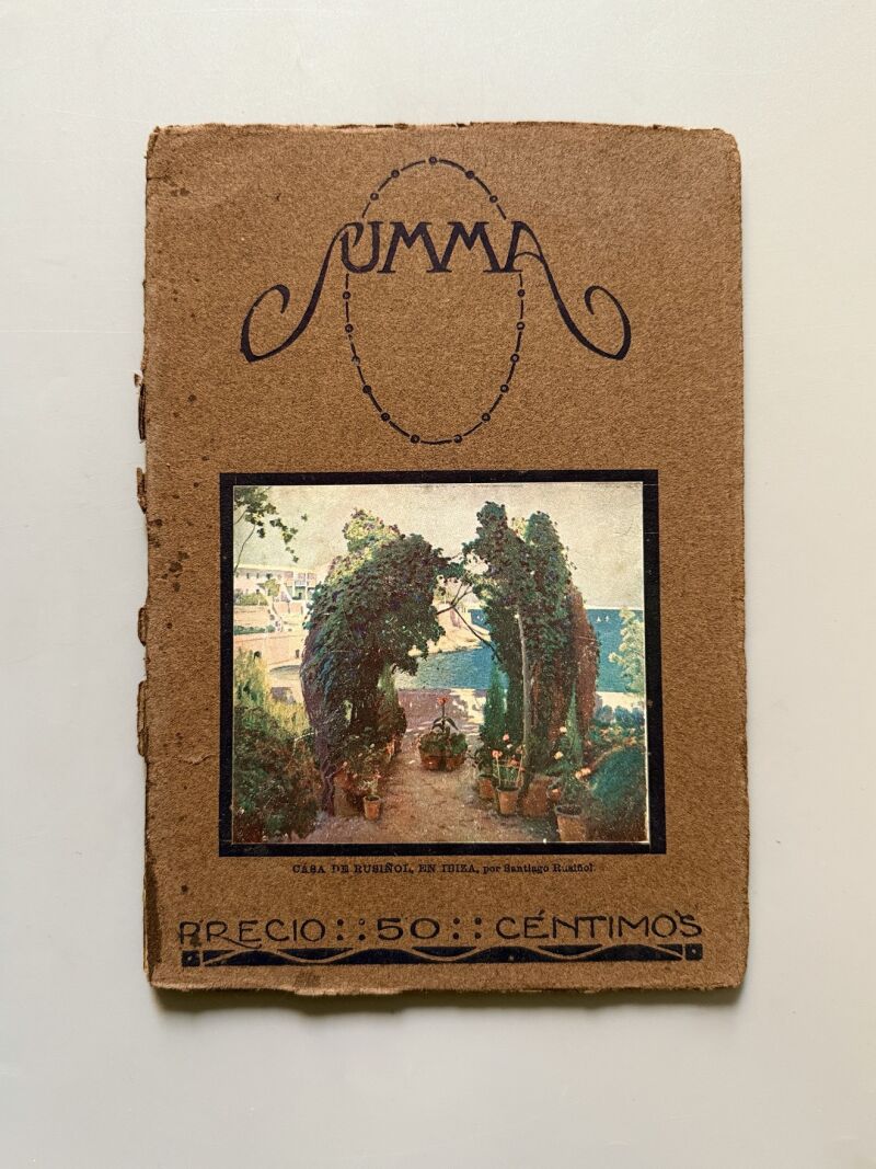 Summa. Revista Selecta Ilustrada. Margarita Nelken - Año II, nº13, 1916