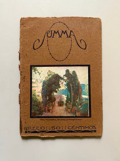 Summa. Revista Selecta Ilustrada. Margarita Nelken - Año II, nº13, 1916