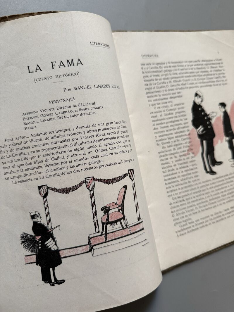 Summa. Revista Selecta Ilustrada. Valle-Inclán, Enrique Diez-Canedo - 1r número, 1915