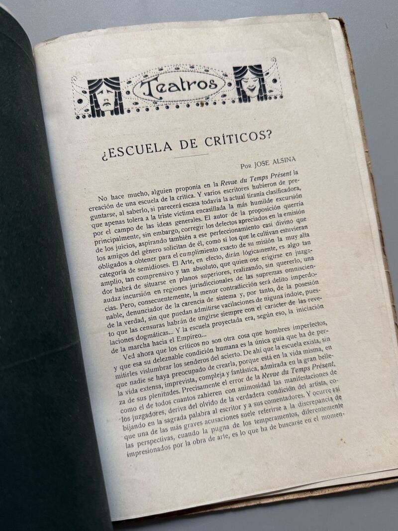 Summa. Revista Selecta Ilustrada. Valle-Inclán, Enrique Diez-Canedo - 1r número, 1915