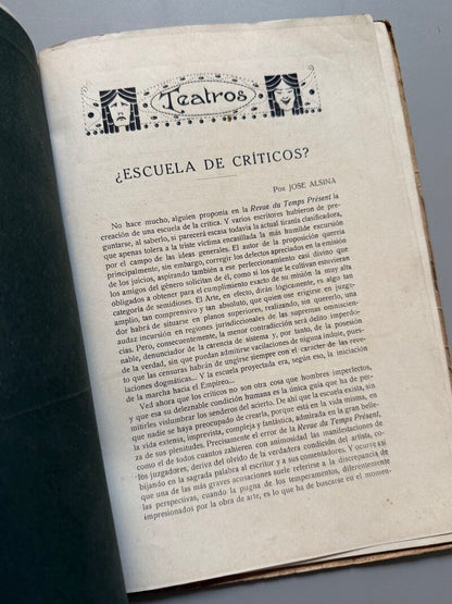 Summa. Revista Selecta Ilustrada. Valle-Inclán, Enrique Diez-Canedo - 1r número, 1915