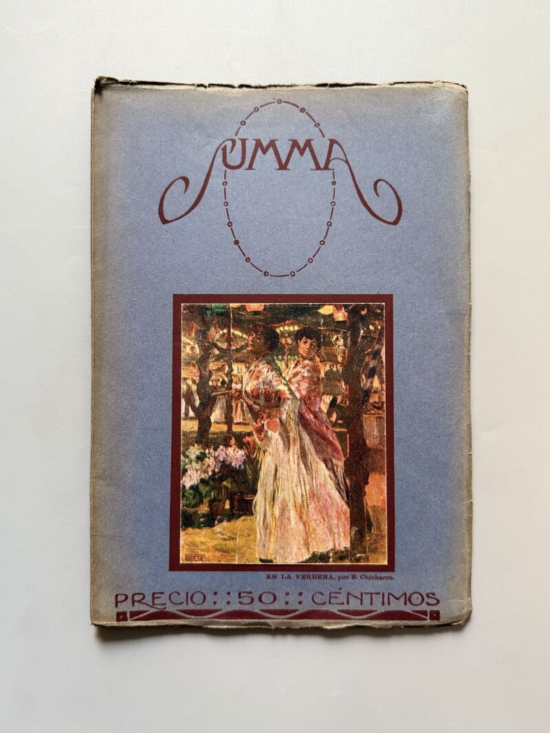 Summa, Revista Selecta Ilustrada. Valle-Inclán, Manuel Machado, Jacinto Benavente - Año I, nº2, 1915