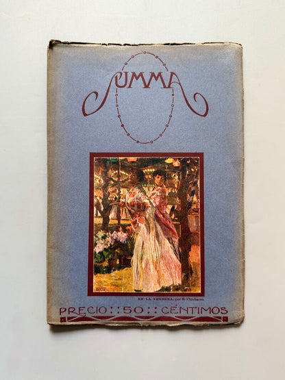 Summa, Revista Selecta Ilustrada. Valle-Inclán, Manuel Machado, Jacinto Benavente - Año I, nº2, 1915