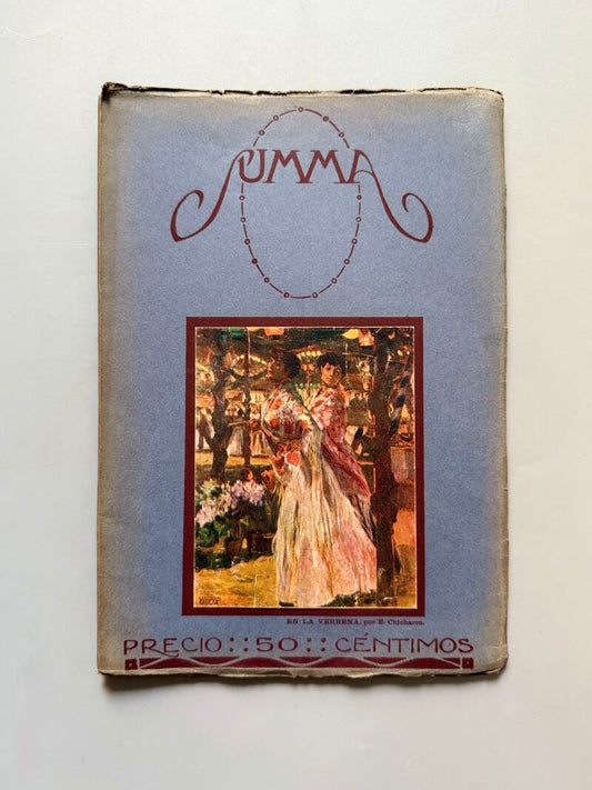 Summa, Revista Selecta Ilustrada. Valle-Inclán, Manuel Machado, Jacinto Benavente - Año I, nº2, 1915