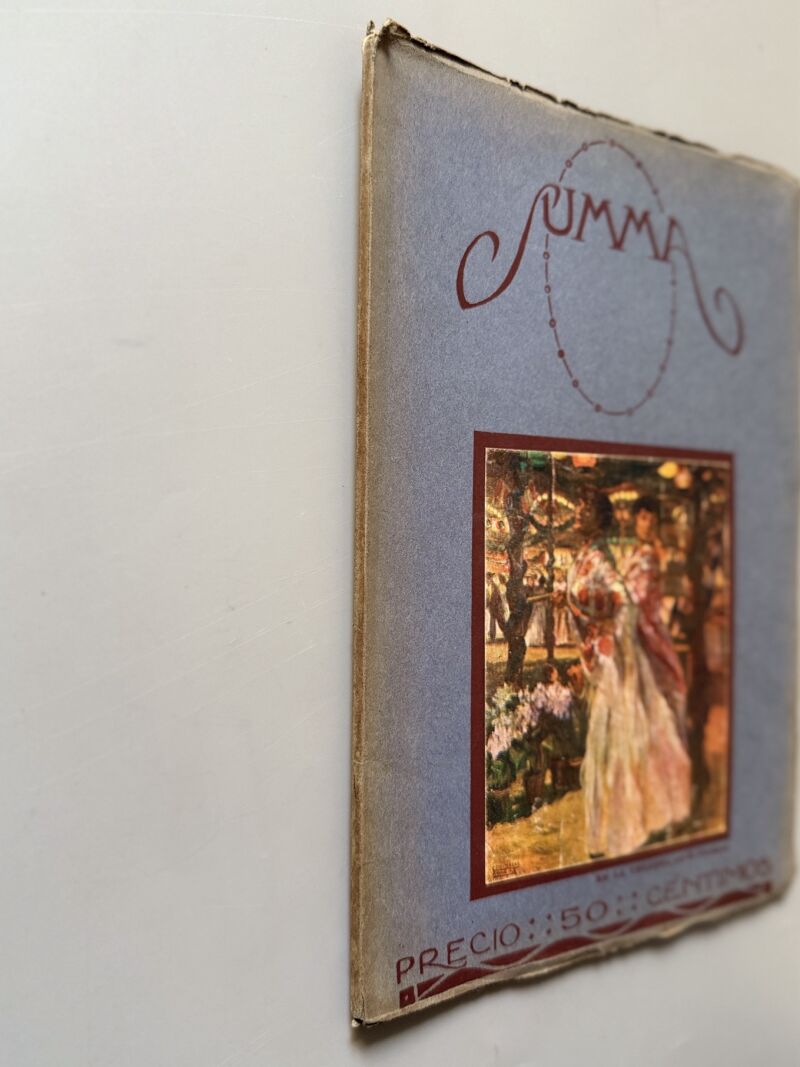 Summa, Revista Selecta Ilustrada. Valle-Inclán, Manuel Machado, Jacinto Benavente - Año I, nº2, 1915