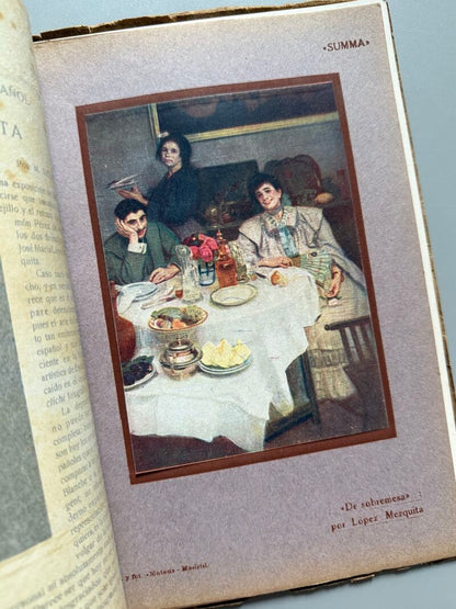 Summa. Revista Selecta Ilustrada. Margarita Nelken, Francesc Cambó - Año II, nº10, 1916