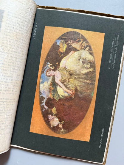 Summa. Revista Selecta Ilustrada. Jacinto Benavente, Valle Inclán, Pedro de Répide - Año I, nº3 1915