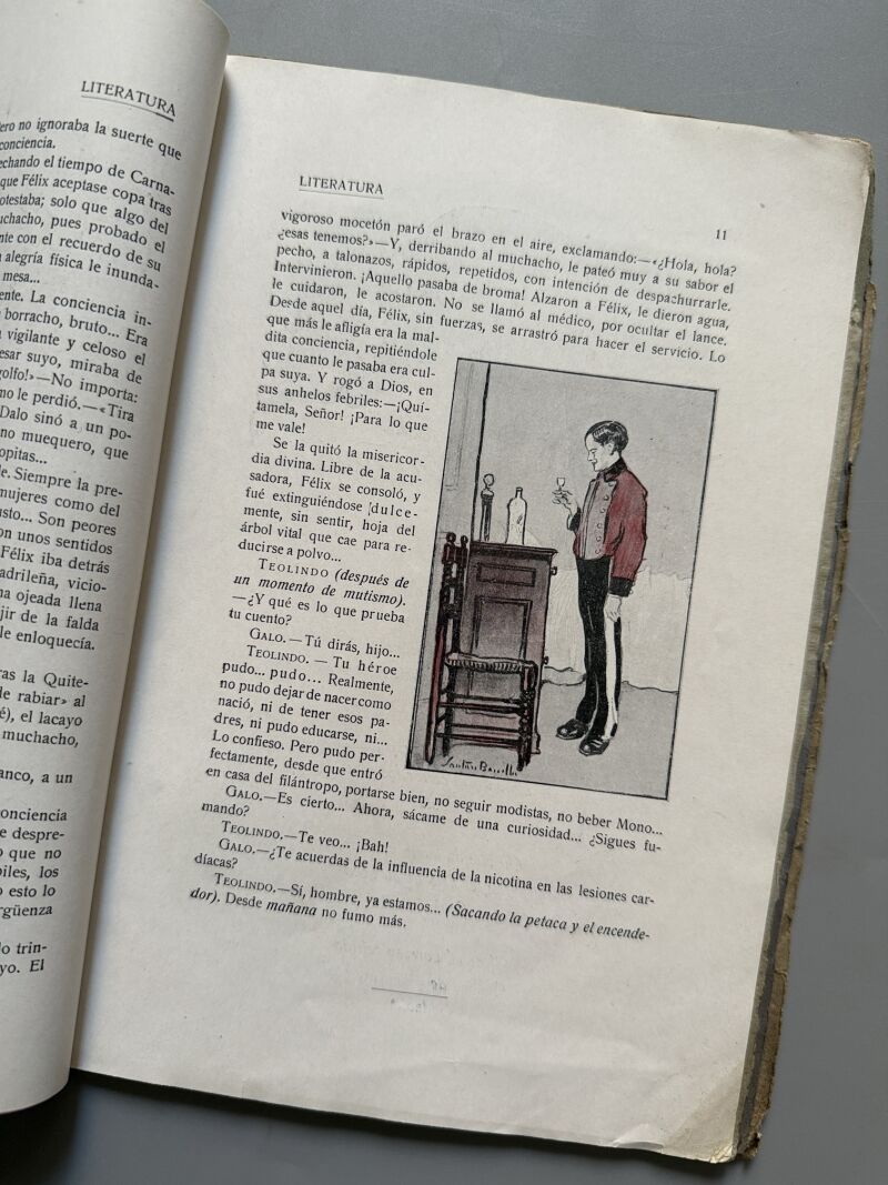 Summa. Revista Selecta Ilustrada. Relato de Emilia Pardo Bazán - Año II, nº8, 1916