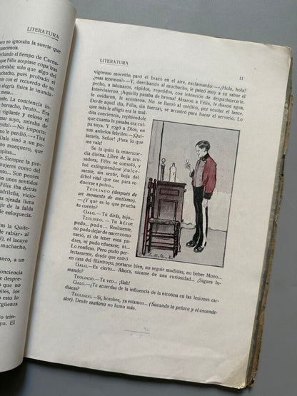 Summa. Revista Selecta Ilustrada. Relato de Emilia Pardo Bazán - Año II, nº8, 1916