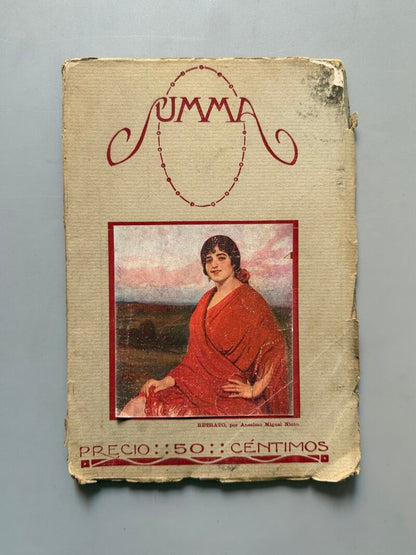 Summa. Revista Selecta Ilustrada. Relato de Emilia Pardo Bazán - Año II, nº8, 1916