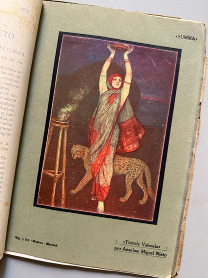 Summa. Revista Selecta Ilustrada. Relato de Emilia Pardo Bazán - Año II, nº8, 1916