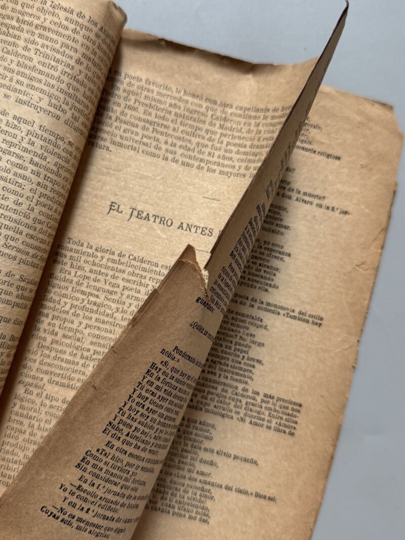 Á Calderón, la Redacción de el Diluvio. Homenaje a Calderón de la Barca - el Diluvio, 25 mayo 1881