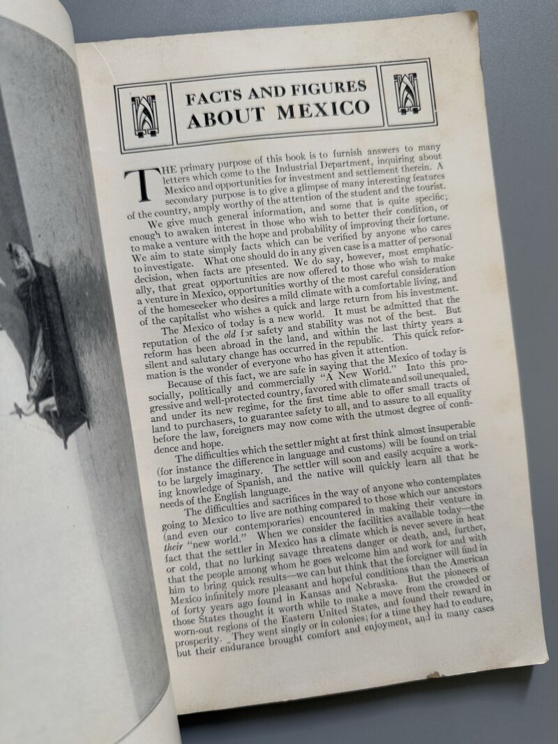 Facts and figures about Mexico, National Railways of Mexico - V. M. Gutierrez, 1911