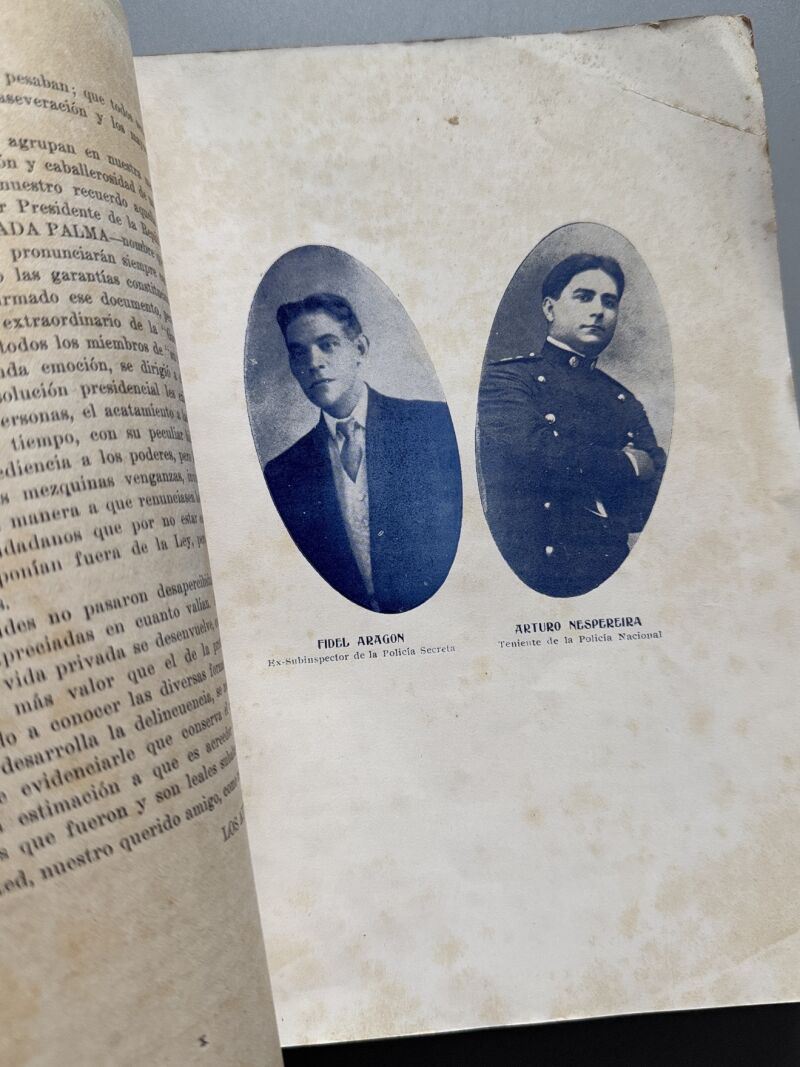 Impresiones policiacas. El delito y los delincuentes, Fidel Aragón, Arturo Nespereira - Habana, 1913