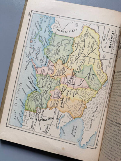 Geografía de la isla de Cuba, Alfredo M. Aguayo - Lib. e Imp. "La moderna poesía", 1907