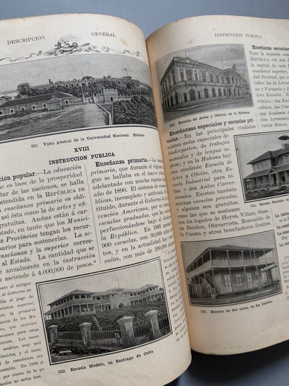 Geografía de la isla de Cuba, Alfredo M. Aguayo - Lib. e Imp. "La moderna poesía", 1907