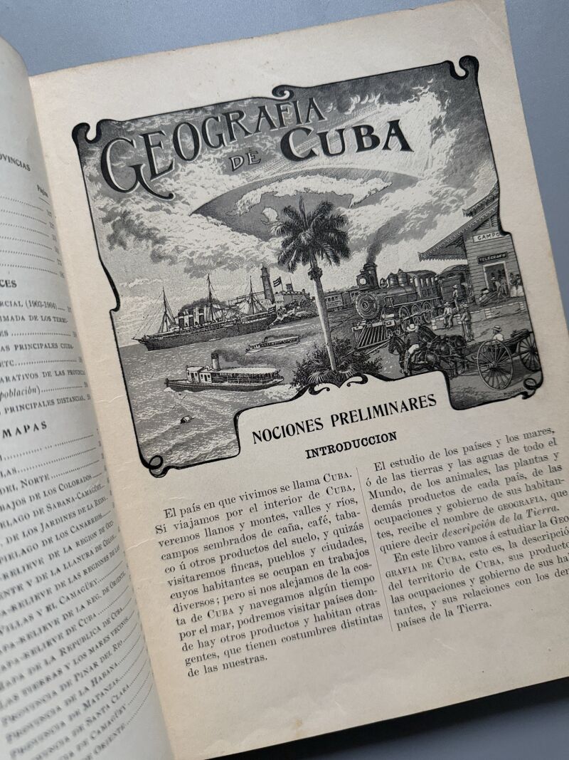 Geografía de la isla de Cuba, Alfredo M. Aguayo - Lib. e Imp. "La moderna poesía", 1907