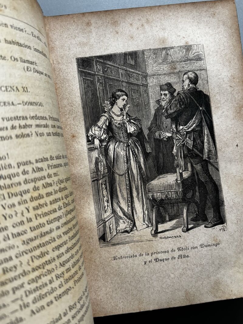 Dramas de Schiller, C. F. Schiller - Biblioteca Arte y Letras, 1882