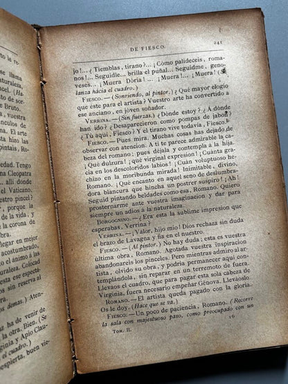 Dramas de Schiller, C. F. Schiller - Biblioteca Arte y Letras, 1882