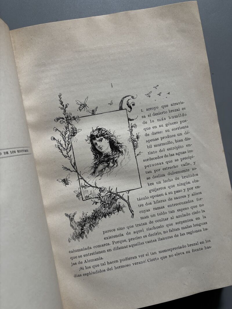 La princesita de los brezos, Eugenia Marlitt - Montaner y Simón, 1896