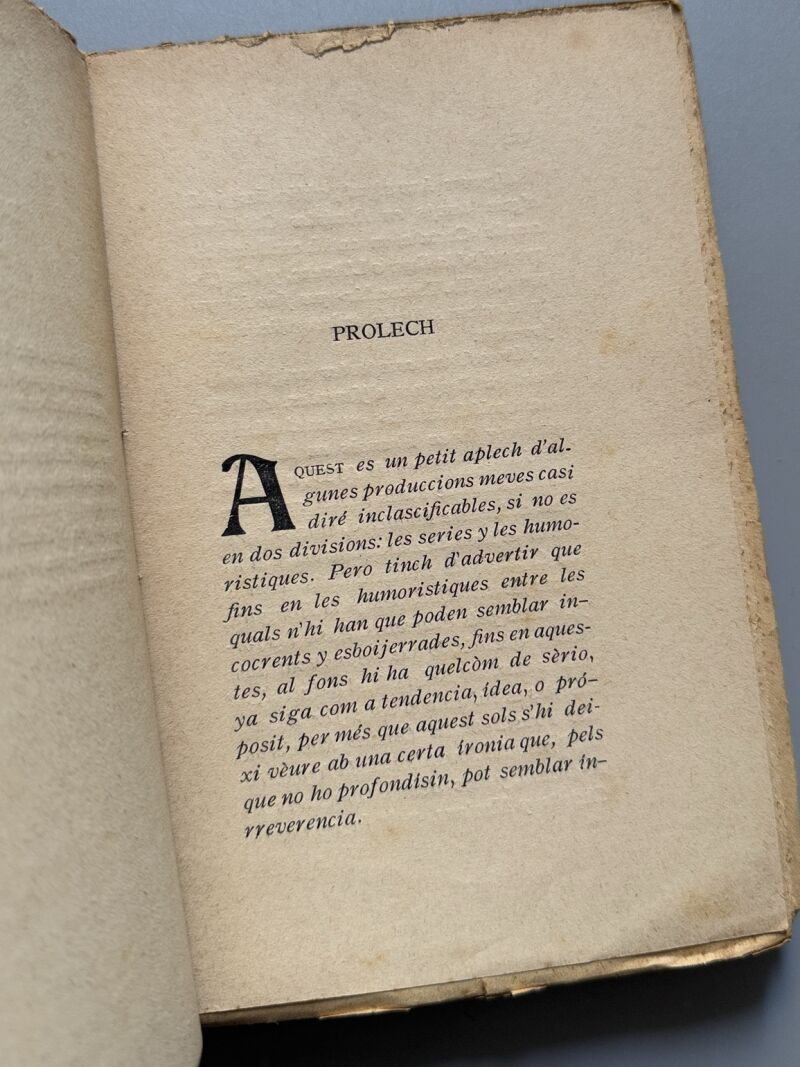 Pensant, sentint i rient, Pompeius Gener - Barcelona, 1911
