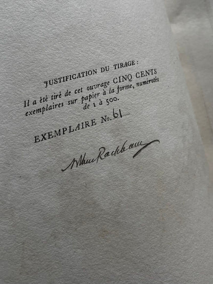 Cendrillon, Perrault. Arthur Rackham (nº 61 de 500) - Libraire Hachette, ca. 1919