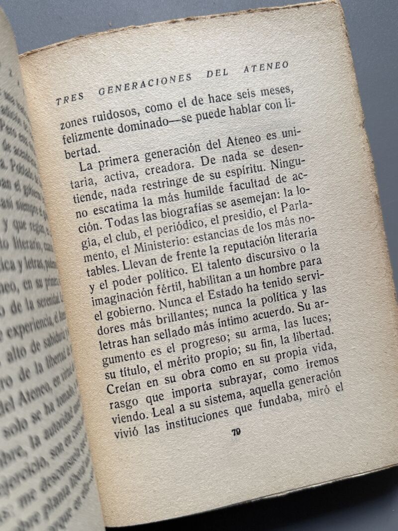 La invención del Quijote y otros ensayos, Manuel Azaña (1ª edición) - Espasa-Calpe S.A. - 1934
