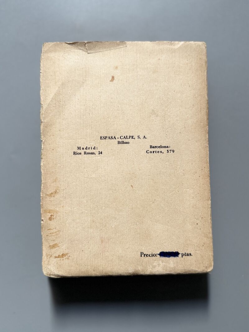 La invención del Quijote y otros ensayos, Manuel Azaña (1ª edición) - Espasa-Calpe S.A. - 1934
