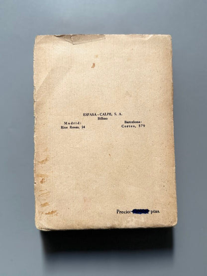 La invención del Quijote y otros ensayos, Manuel Azaña (1ª edición) - Espasa-Calpe S.A. - 1934