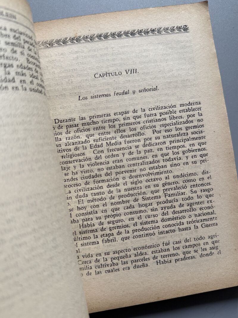La evolución del trabajo, Joseph Husslein - Imp. Walter Gnadt, Colección "Lux", 1932