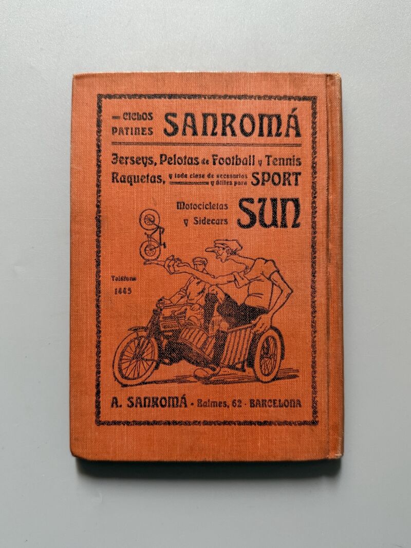Pelota vasca, Salvador del M. Gibert - Biblioteca los Sports, ca. 1920