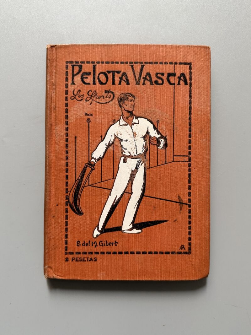 Pelota vasca, Salvador del M. Gibert - Biblioteca los Sports, ca. 1920