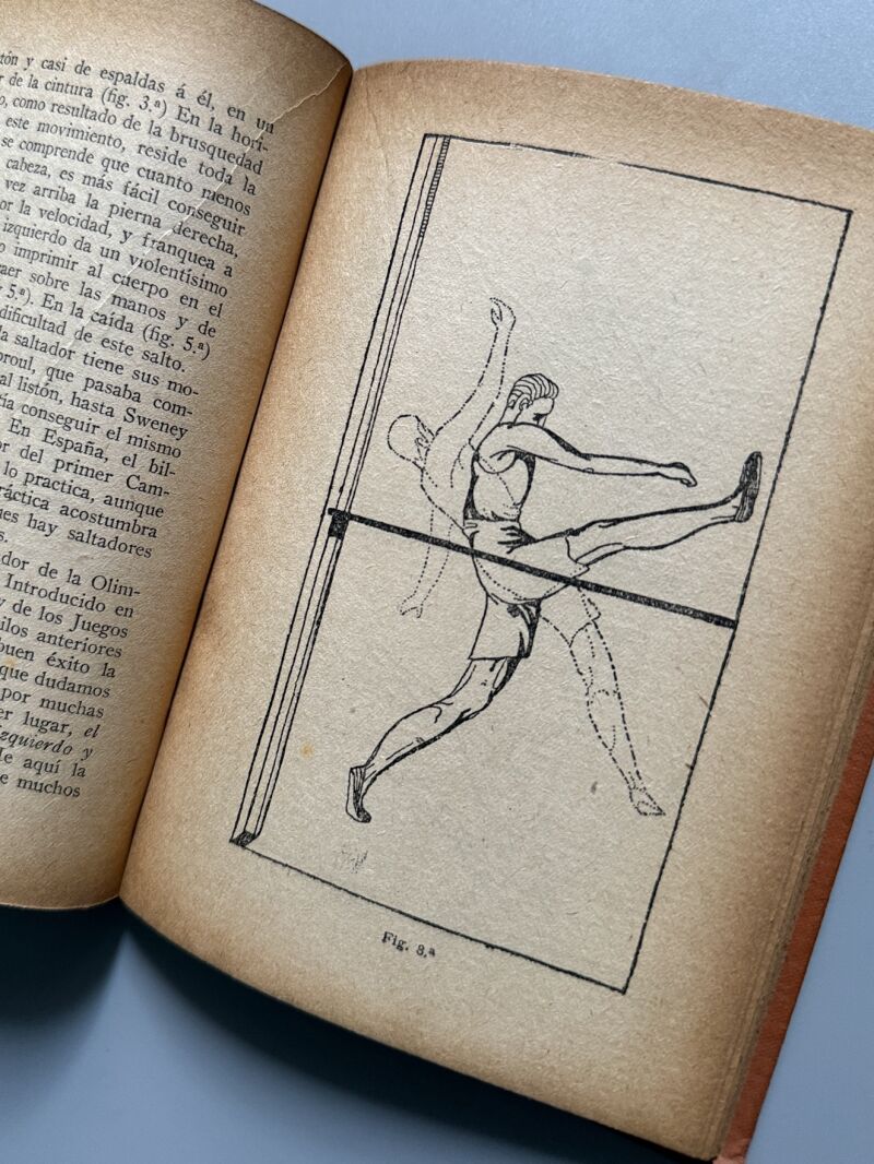 Concursos atléticos, Manuel Orbea y Biardeau - Librería Sintes. Los Sports, ca. 1920