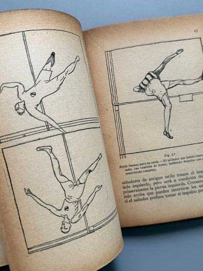 Concursos atléticos, Manuel Orbea y Biardeau - Librería Sintes. Los Sports, ca. 1920