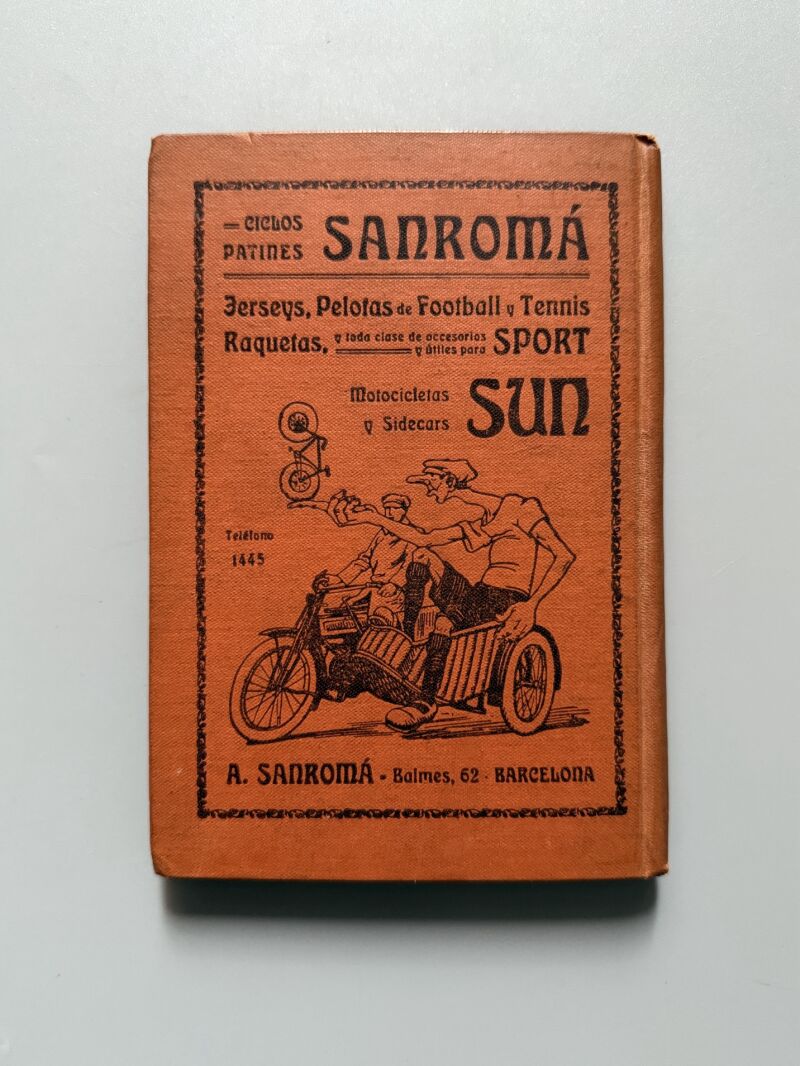 Concursos atléticos, Manuel Orbea y Biardeau - Librería Sintes. Los Sports, ca. 1920
