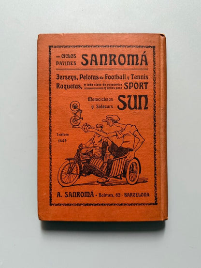 Concursos atléticos, Manuel Orbea y Biardeau - Librería Sintes. Los Sports, ca. 1920