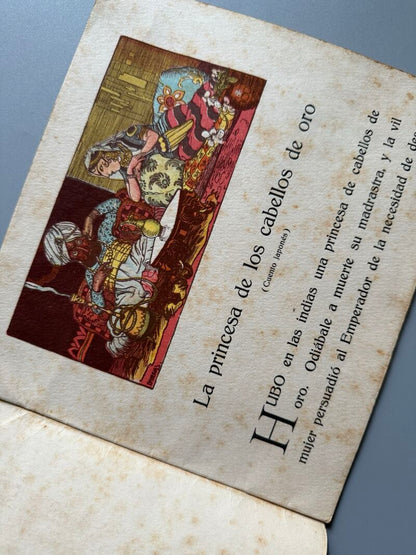 La princesa de los cabellos de oro, Josep Carner y Llaverías - Muntañola. Noches de Invierno, 1920