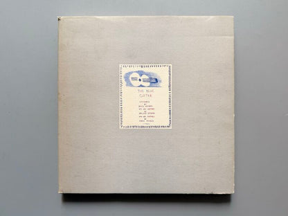 The blue guitar, David Hockney. The man with the blue guitar, W. Stevens - Petersburg Press, 1977