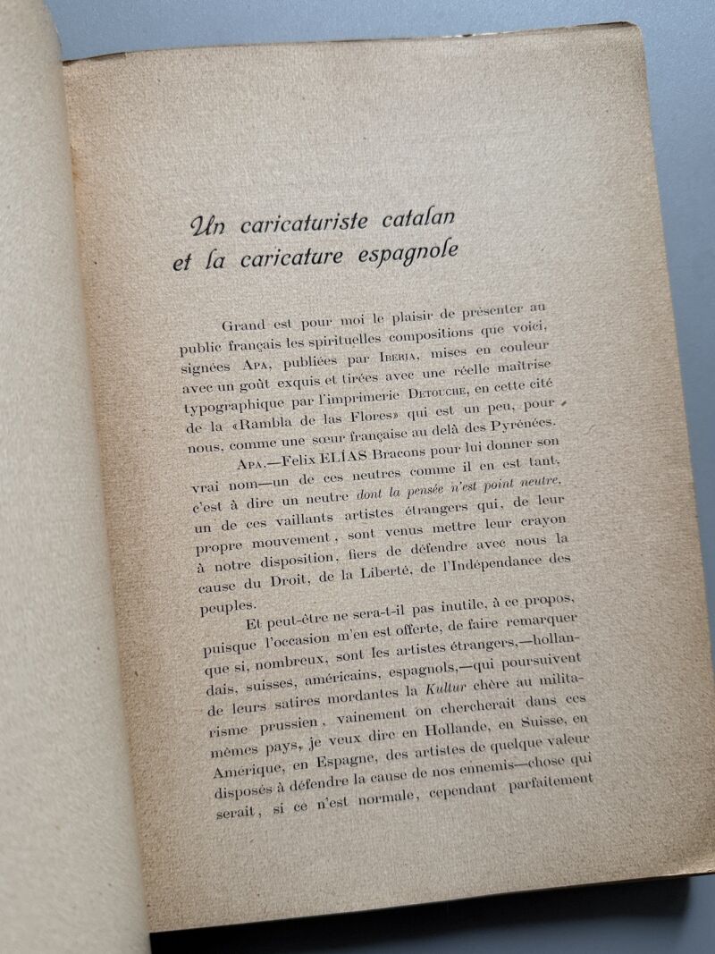 Kameraden, Apa. Primera Guerra mundial - Hijos de E. Detouche, 1917