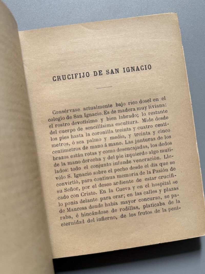 Álbum histórico. San Ignacio en Manresa, Padres de la Compañía de Jesús - Barcelona, 1897