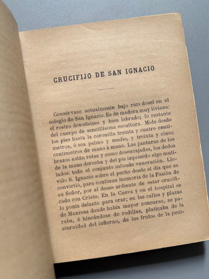 Álbum histórico. San Ignacio en Manresa, Padres de la Compañía de Jesús - Barcelona, 1897