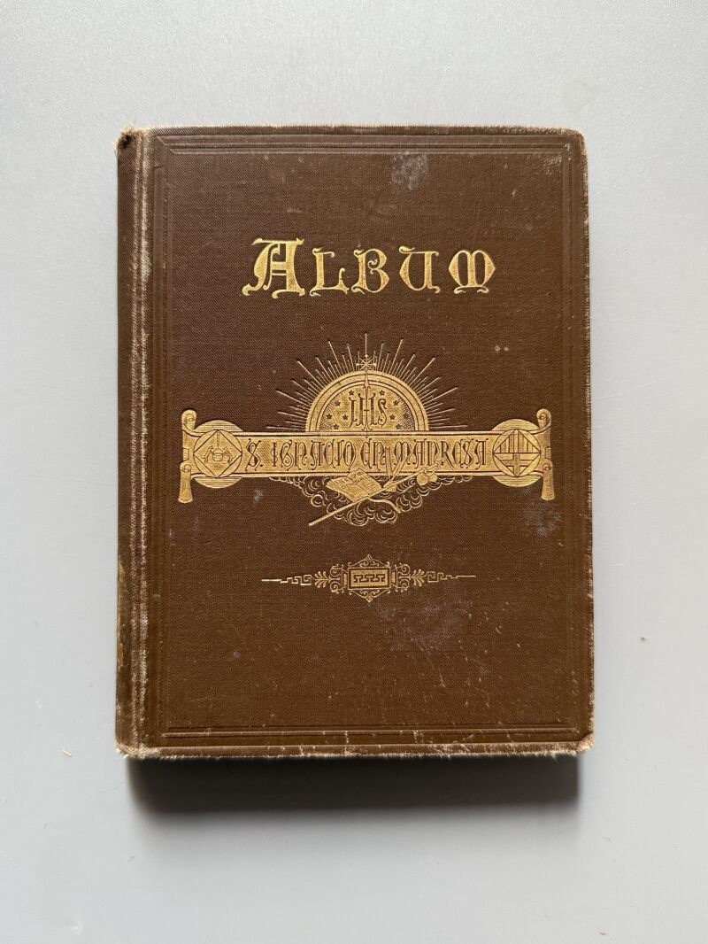 Álbum histórico. San Ignacio en Manresa, Padres de la Compañía de Jesús - Barcelona, 1897