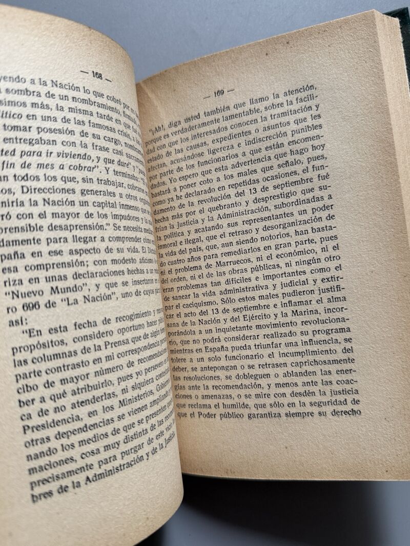 Psicología del dictador, Emilio R. Tarduchy - Imprenta Artística Saez Hermanos, 1929