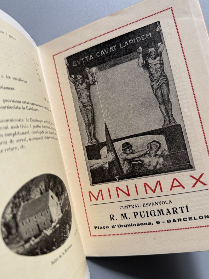 Ull de Ter. La Renclusa. Xalets refugis - Centre Excursionista de Catalunya, 1921