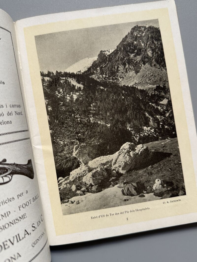 Ull de Ter. La Renclusa. Xalets refugis - Centre Excursionista de Catalunya, 1921