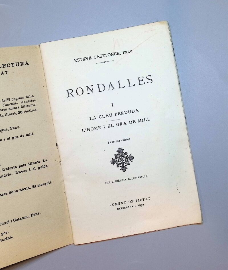 Rondalles catalanes, Esteve Caseponce. Ilustrado por Junceda - Foment de la pietat, 1932