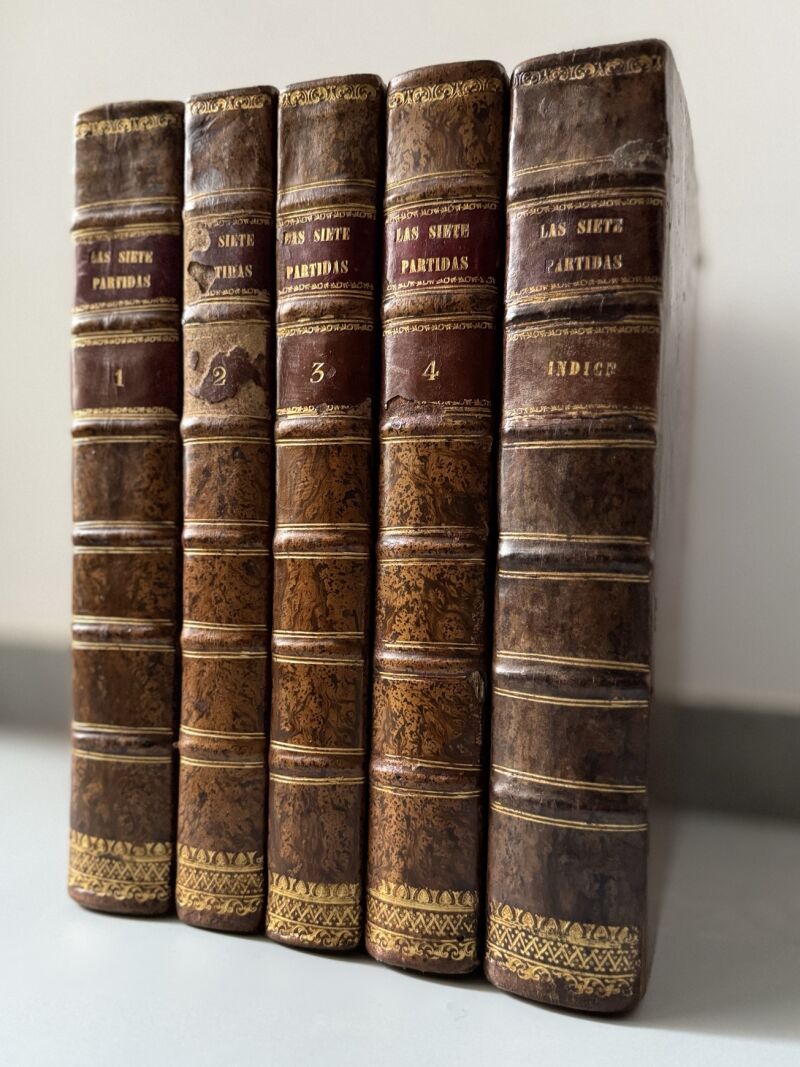 Las Siete Partidas del Rey D. Alfonso el Sabio, Joseph Berni y Catala - Benito Monfort, 1767