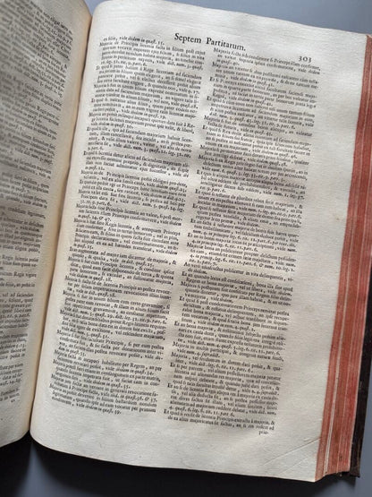 Las Siete Partidas del Rey D. Alfonso el Sabio, Joseph Berni y Catala - Benito Monfort, 1767