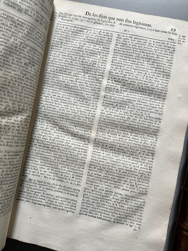 Las Siete Partidas del Rey D. Alfonso el Sabio, Joseph Berni y Catala - Benito Monfort, 1767