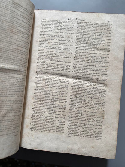 Las Siete Partidas del Rey D. Alfonso el Sabio, Joseph Berni y Catala - Benito Monfort, 1767